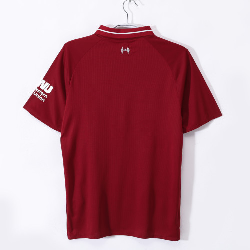 Retro Liverpool Jersey 2018-19 Home Football Kit Soccer Jersey