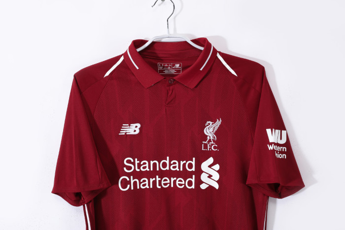 Retro Liver Jersey 2018-19 Home Football Kit Soccer Jersey