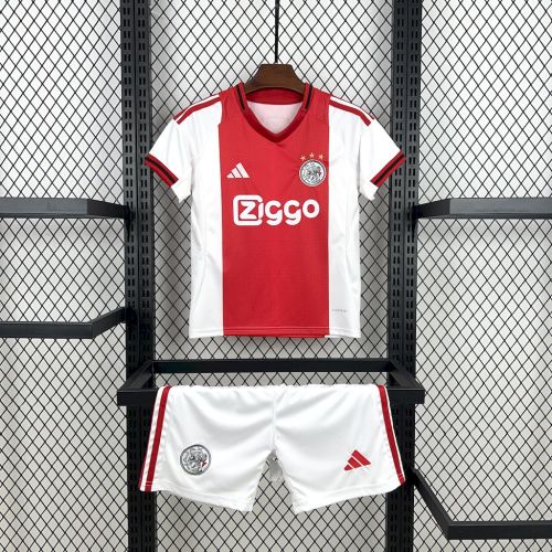 Kids Ajax Jersey 25/26 Home Football Kit Soccer Jersey
