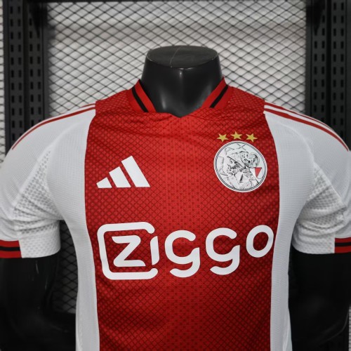 Player Version Ajax Jersey 25/26 Home Football Kit Soccer Jersey