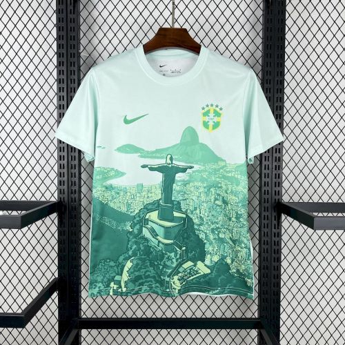 Brazil Jersey 2025 Jesus Special Football Kit Soccer Jersey