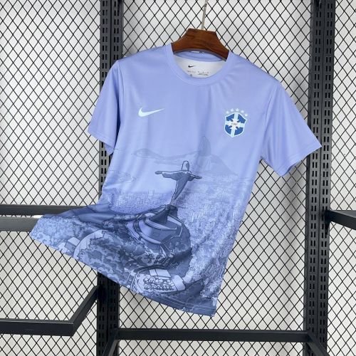 Brazil Jersey 2025 Jesus Special Football Kit Soccer Jersey