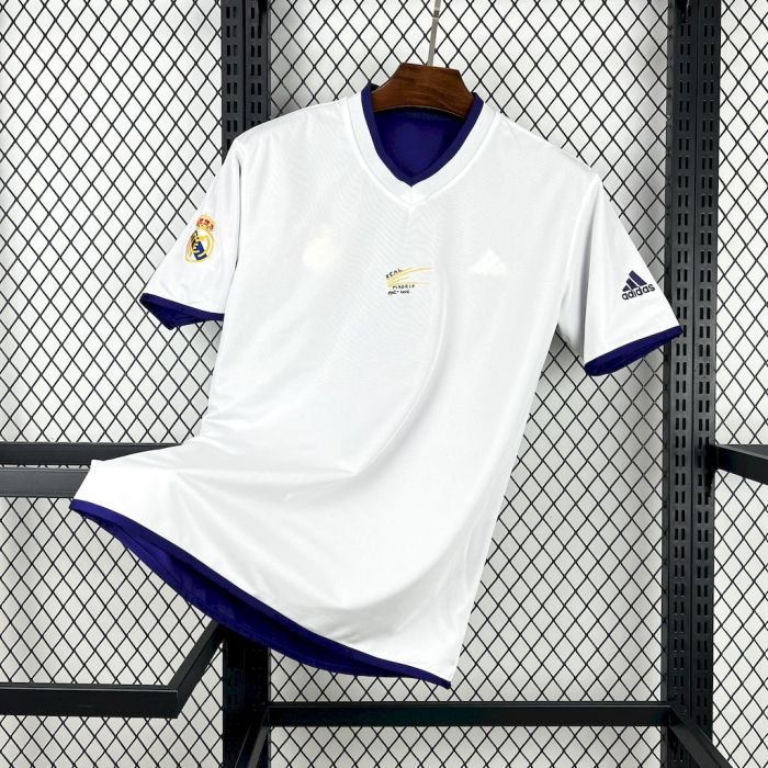 Retro Real Madrid Jersey 2002-03  Third Reversible Double-sided Football Kit Soccer Jersey