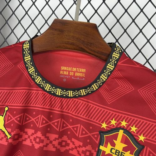 Brazil Jersey 2025 Jesus Special Football Kit Soccer Jersey