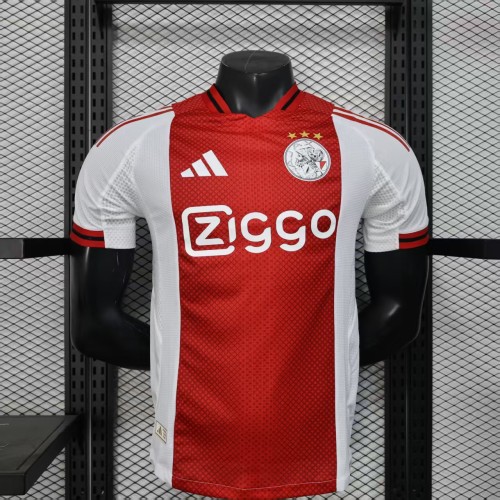 Player Version Ajax Jersey 25/26 Home Football Kit Soccer Jersey