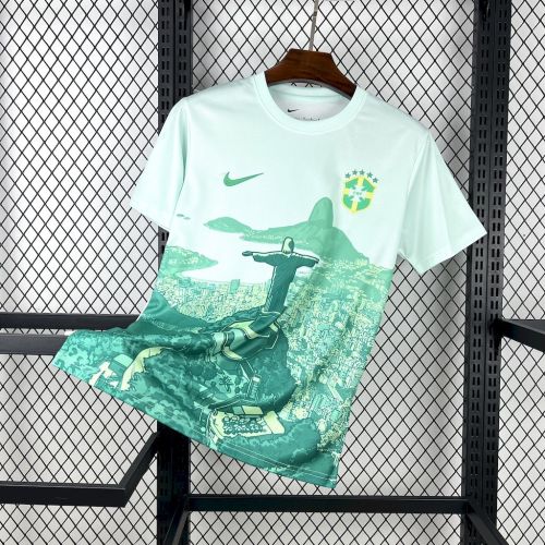 Brazil Jersey 2025 Jesus Special Football Kit Soccer Jersey