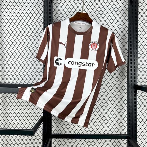 St Pauli Jersey 25/26 Home Football Kit Soccer Jersey
