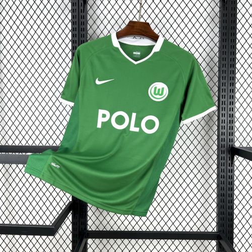 Retro Wolfsburg Jersey 2008-09 Home Football Kit Soccer Jersey