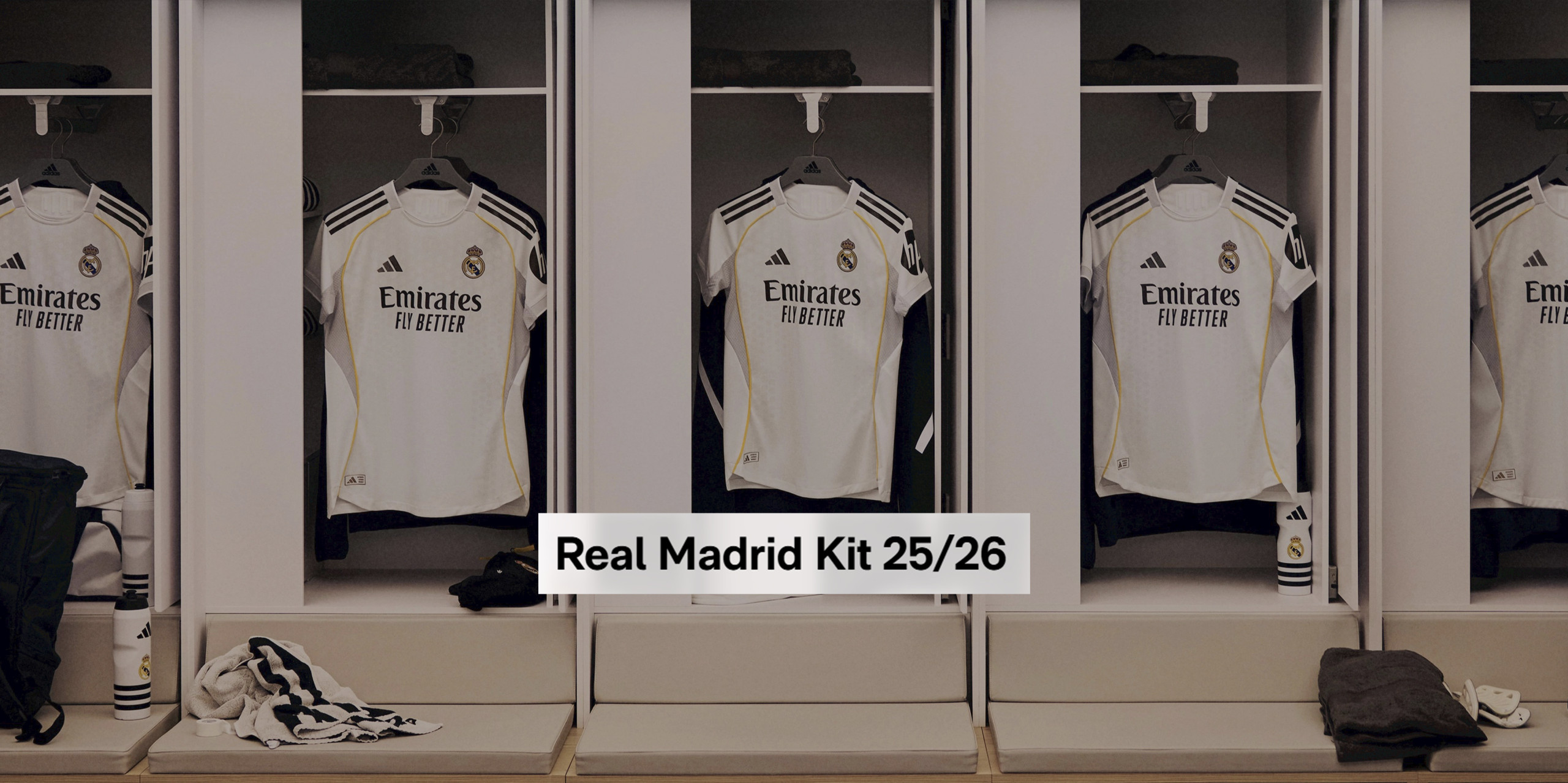 Real Madrid Home Kit 25-26 New