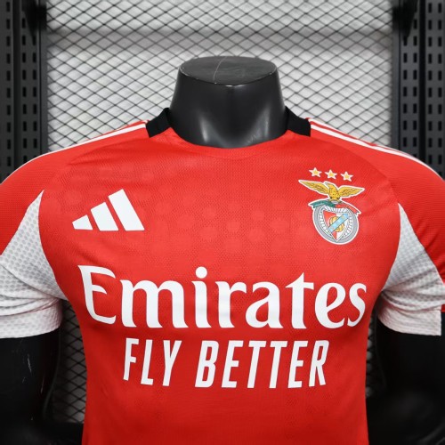 Player Version Benfica Jersey 25/26 Home Football Kit Soccer Jersey