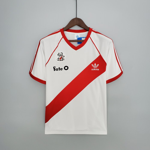 Retro River Plate Jersey 1986 Home Football Kit Soccer Jersey
