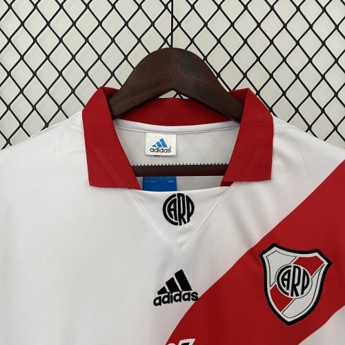 Retro River Plate Jersey 1998-99 Home Football Kit Soccer Jersey