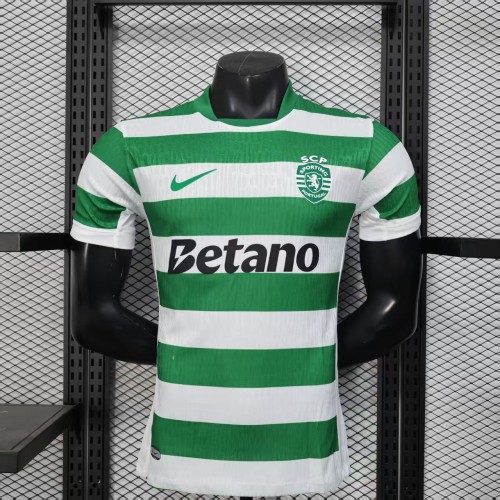 Player Version Sporting CP Jersey 25/26 Home Football Kit Soccer Jersey