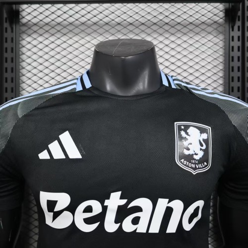 Player Version Aston Villa Jersey 25/26 Away Football Kit Soccer Jersey
