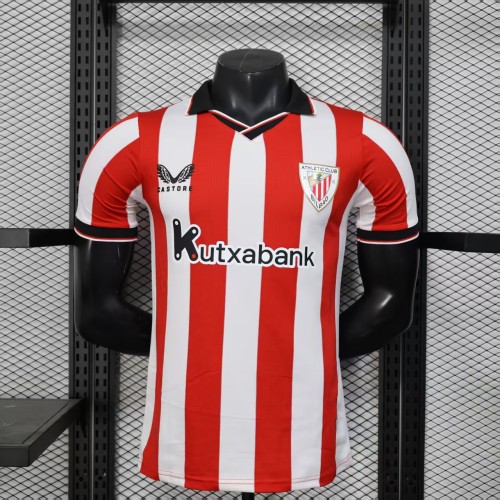 Player Version Athletic Bilbao Jersey 25/26 Home Football Kit Soccer Jersey