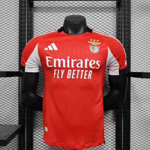 Player Version Benfica Jersey 25/26 Home Football Kit Soccer Jersey