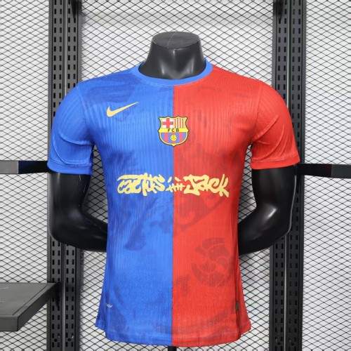 Player Version Barcelona Jersey 25/26 Special Football Kit Soccer Jersey