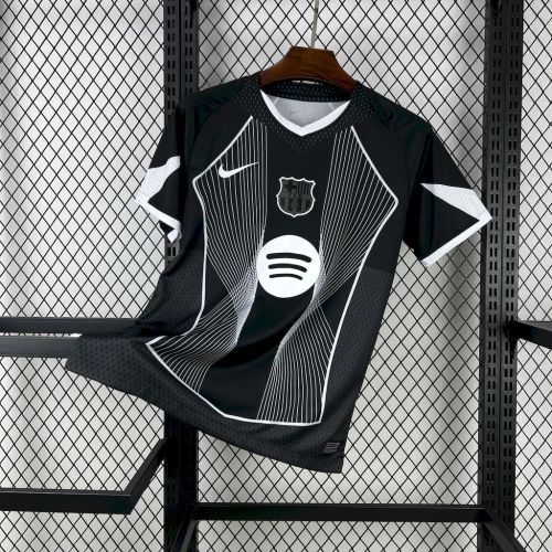 Barcelona Jersey 25/26 Special Black White Football Kit Soccer Jersey