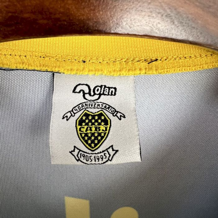 Retro Boca Juniors Jersey 1995-96 Home Football Kit Soccer Jersey