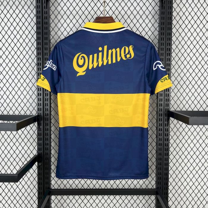 Retro Boca Juniors Jersey 1995-96 Home Football Kit Soccer Jersey