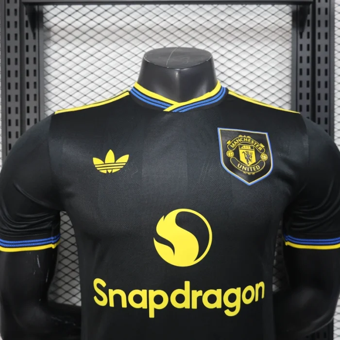 Player Version Man United Jersey 25/26 Third Football Kit Soccer Jersey