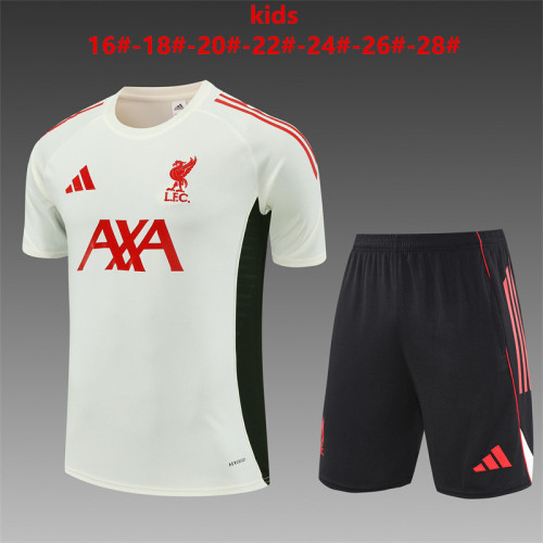 Kids Liver Training Tracksuits 25/26 Football Kit Soccer Jersey