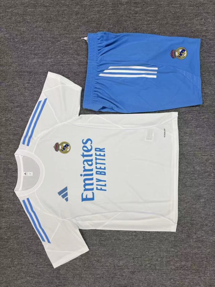 Kids Real Madrid Training Tracksuits 25/26 Football Kit Soccer Jersey
