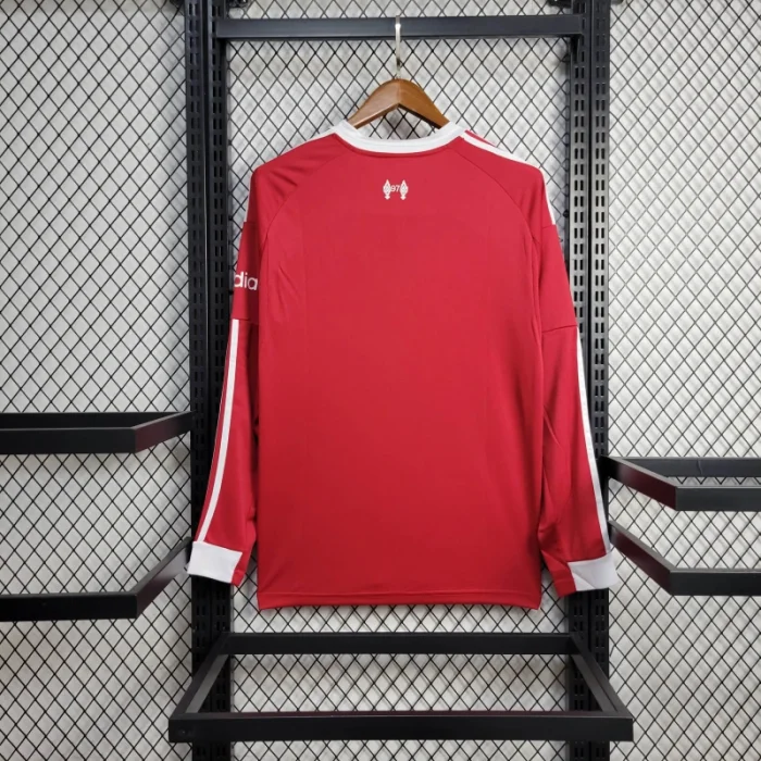 Liver Jersey 25/26 Home Long Sleeves Football Kit Soccer Jersey
