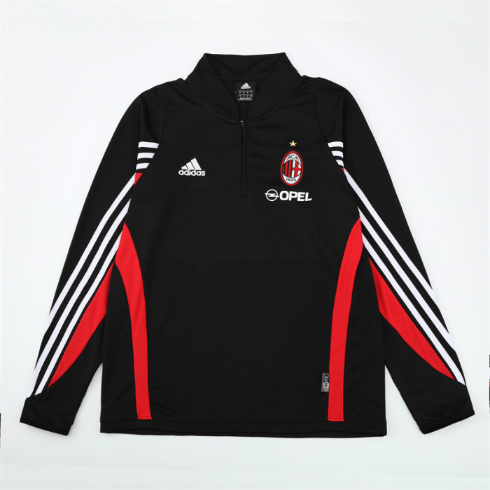 Retro AC Milan Training Tracksuits 2003-04 Football Kit Soccer Jersey