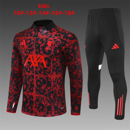 Kids Liver Training Tracksuits 25/26 Football Kit Soccer Jersey