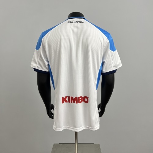 Retro Napoli Jersey 2019-20 White Football Kit Soccer Jersey