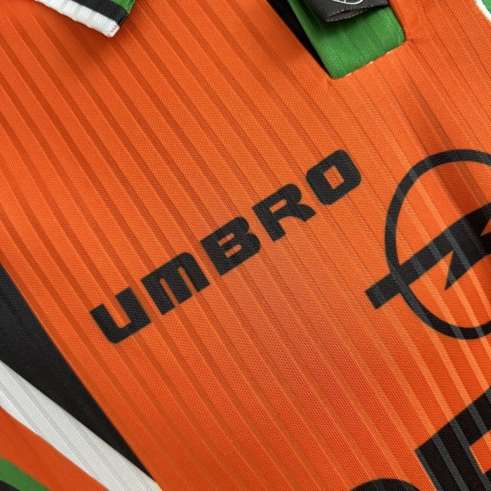Retro Ireland Jersey 1997 Orange Football Kit Soccer Jersey