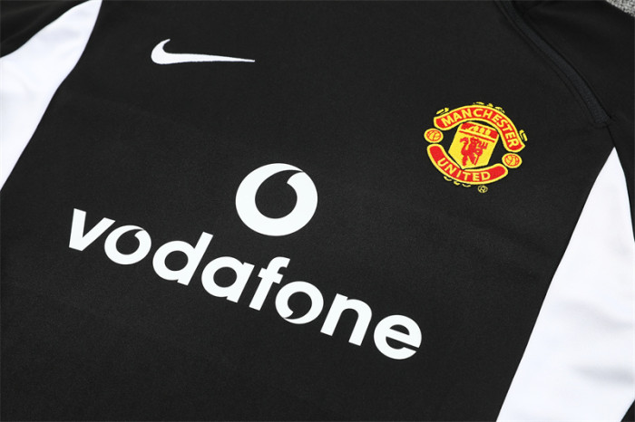 Retro Man United Training Tracksuits 2002-03 Football Kit Soccer Jersey