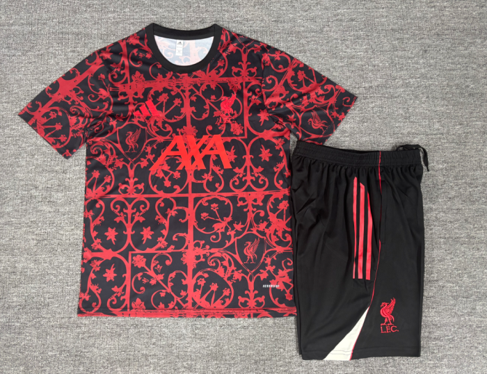 Kids Liver Training Tracksuits 25/26 Football Kit Soccer Jersey