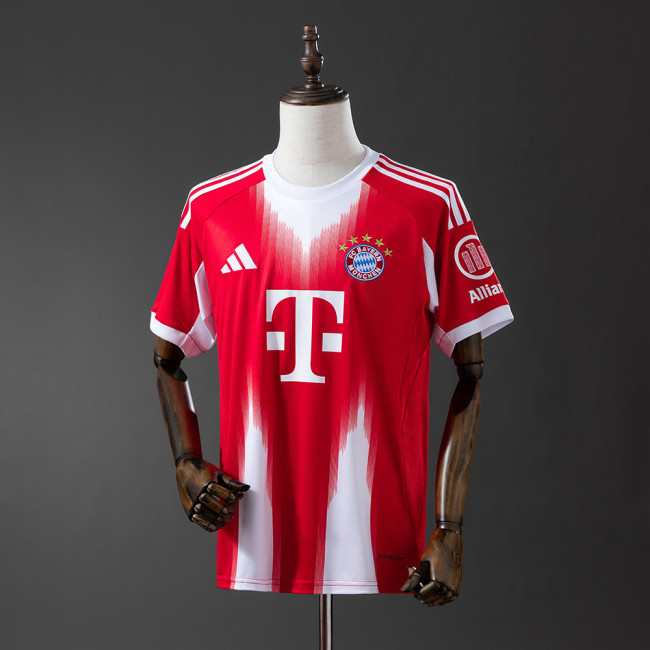 Fans Version Bayern Munich Jersey 25/26 Home Football Kit Soccer Jersey