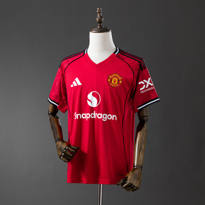 Man United Jersey 25/26 Home Kit Fans Version