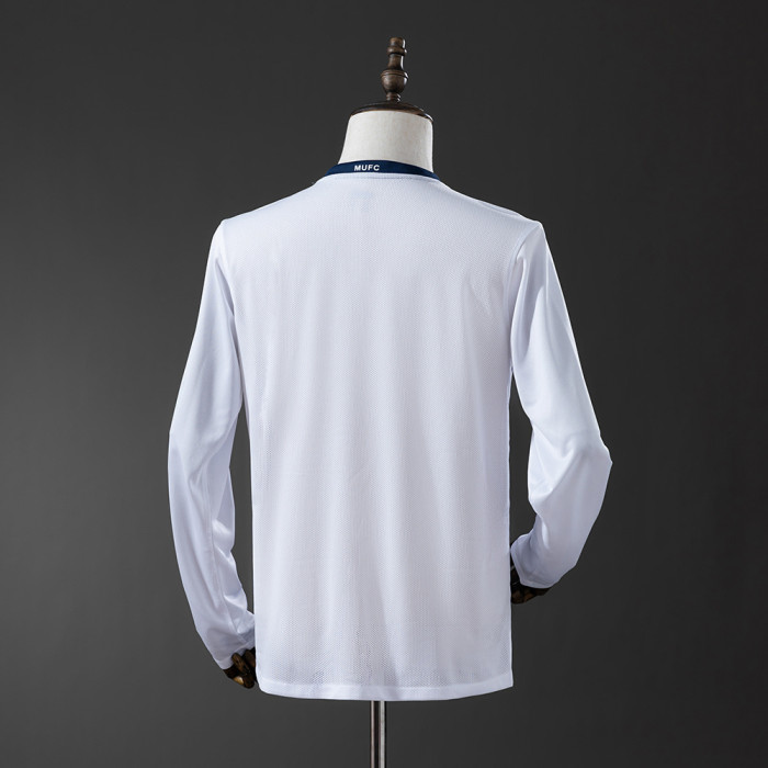 Man United Jersey 2008-09 Away Retro Kit Long Sleeves