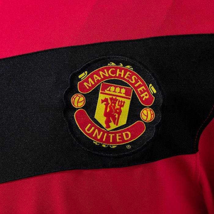 Man United Jersey 2009-10 Home Retro Kit Long Sleeves