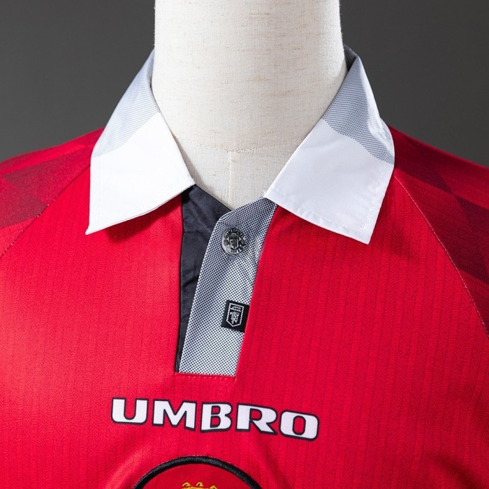 Man United Jersey 1996-98 Home Retro Football Kit