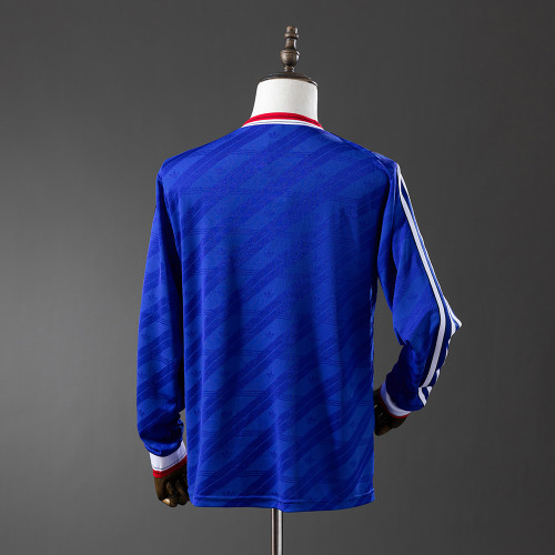 Man United Jersey 1986-88 Third Retro Kit Long Sleeves