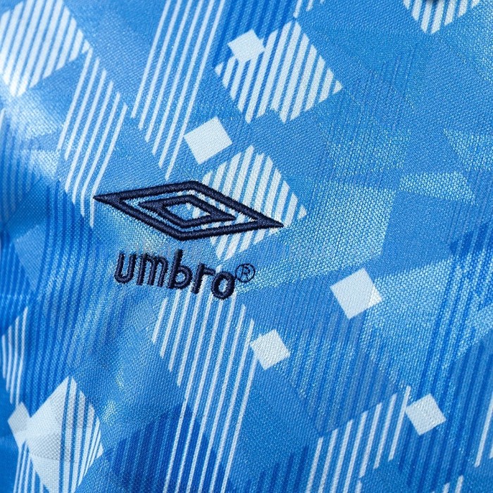 England Jersey 1990 Blue Retro Kit