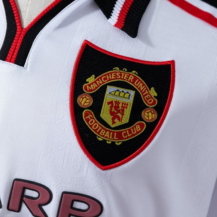 Man United Jersey 1998-99 Away Retro Kit Long Sleeves