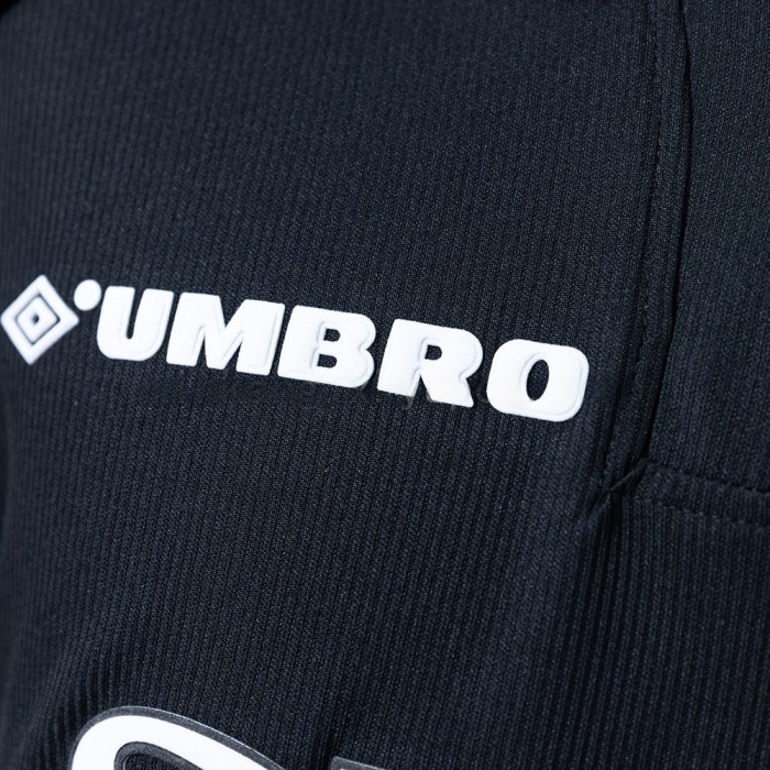 Man United Jersey 1998-99 Home Black Retro Kit Long Sleeves