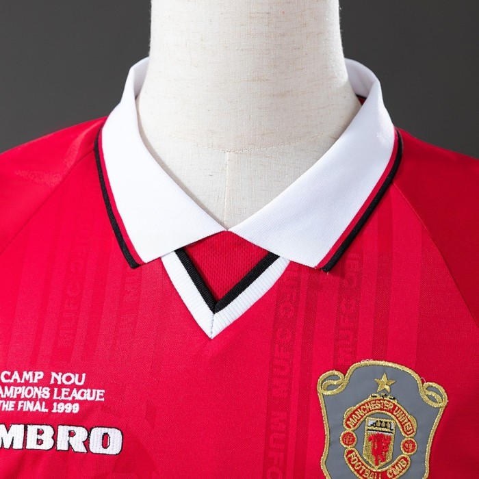 Man United Jersey 1999/00 Home Retro Kit