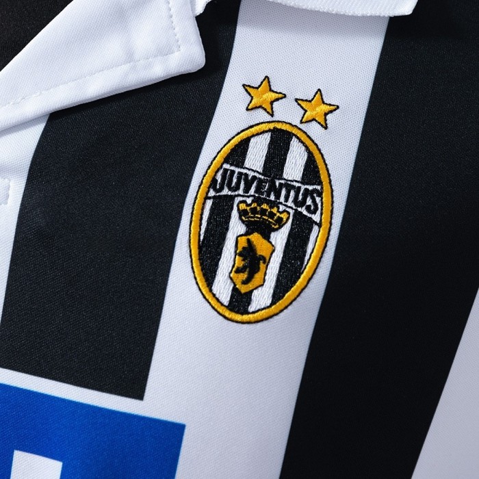 JUV Jersey 1999-00 Home Retro Kit Long Sleeves