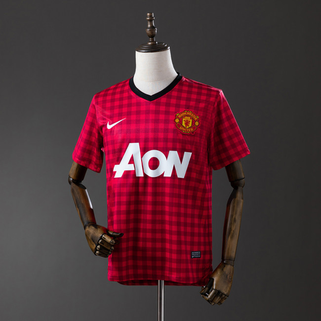 Man United Jersey 2012/13 Home Retro Football Kit