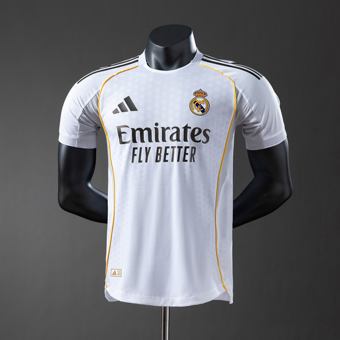 Real Madrid Jersey 25/26 Home Kit Player Version