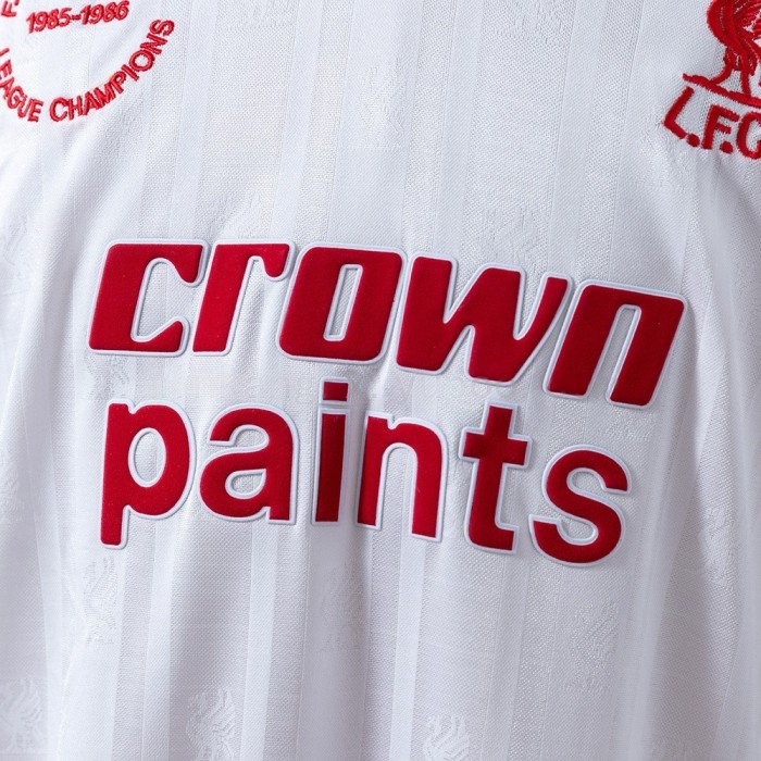 Liver Jersey 1985/86 Away Retro Football Kit