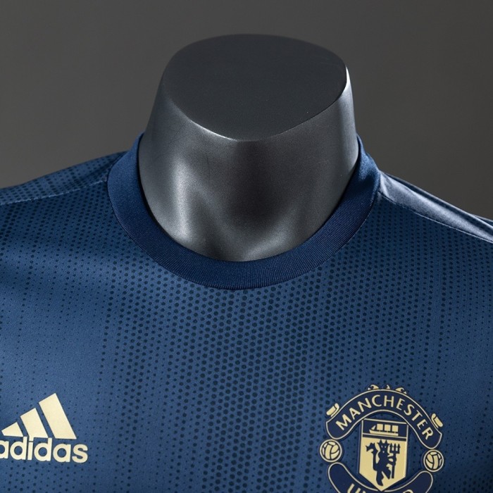 Man United Jersey 2018-19 Third Retro Football Kit Player Version