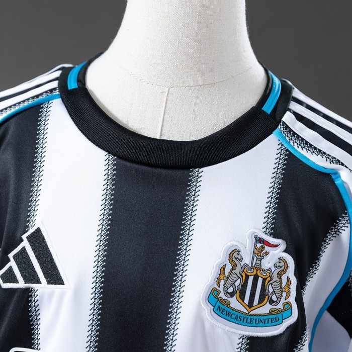Kids Newcastle United Jersey 25/26 Home Football Kit